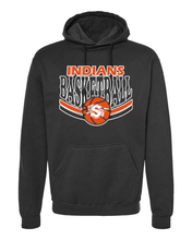 Load image into Gallery viewer, Indians Basketball Logo Tee/Sweatshirt