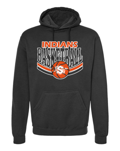 Indians Basketball Logo Tee/Sweatshirt