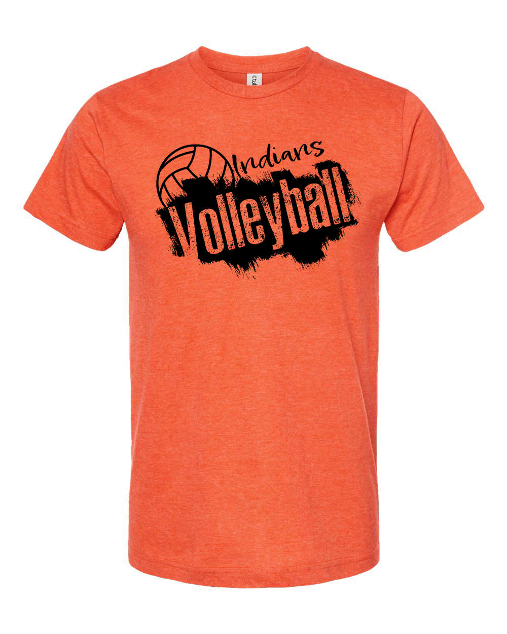 Indians Volleyball Splatter Tee