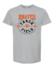 Load image into Gallery viewer, Braves Track &amp; Field Tee/Sweatshirt