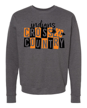 Load image into Gallery viewer, Indians Cross Country Block Tee/Crewneck/Hooded Sweatshirt