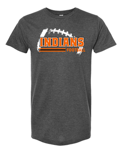 Indians Football Tee/Hooded Sweatshirt