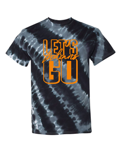 Let's Go Indians Tie Dye Tee