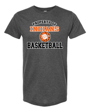 Load image into Gallery viewer, Property of Indians Basketball Tee/Sweatshirt