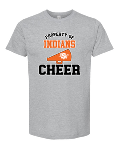 Property of Indians Cheer Tee/Sweatshirt