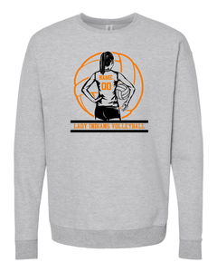 Custom Lady Indians Volleyball Player Tee/Crewneck/Hooded Sweatshirt