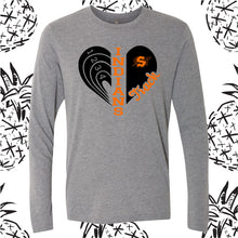 Load image into Gallery viewer, Track Heart Long Sleeve Tee