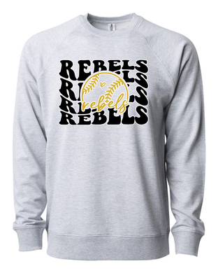 Rebels Groovy Crewneck Sweatshirt/Tee