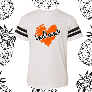 Youth Indians Scribble Jersey Tee