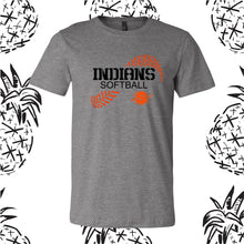 Load image into Gallery viewer, Indians Softball Stitch Tee