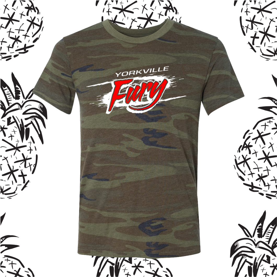 Yorkville Fury Logo Camo Tee