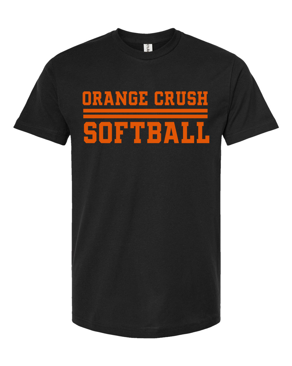 Orange Crush Softball Basic Tee